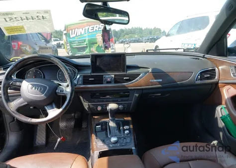 2013 Audi A6 3.0T Premium из США, поврежденный, VIN WAUGGAFC3DN120253